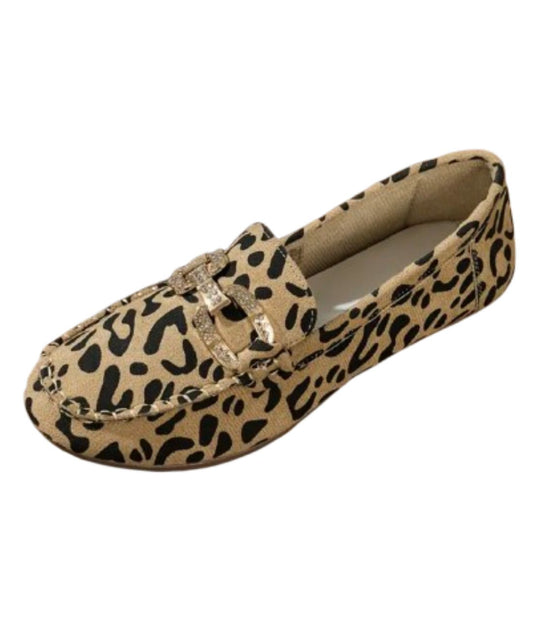 Women’s Platform Patent Leather Loafers Cognac Brown