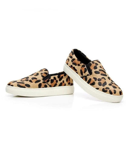Women’s Slip On Patent Leather Loafers Off White