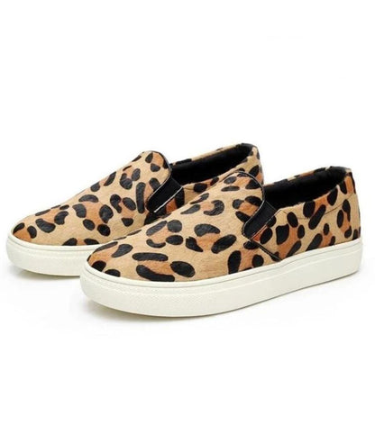 Women’s Slip On Patent Leather Loafers Off White
