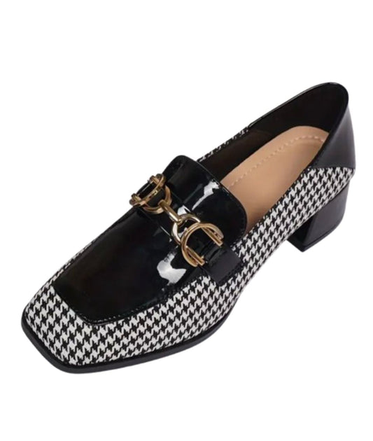 Women’s Horsebit Patent Leather Loafers Deep Black