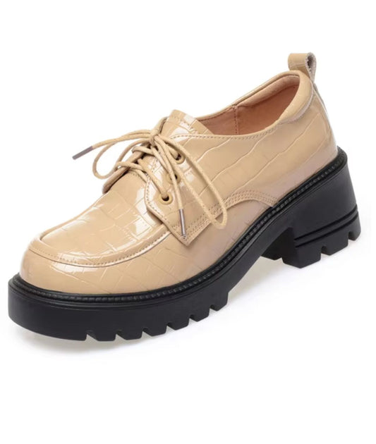 Women’s Chunky Suede Loafers Sand Beige
