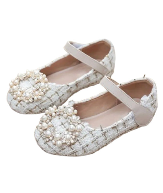 Women’s Platform Suede Loafers Off White