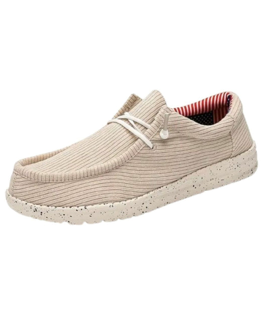 Women’s Slip On Patent Leather Driving Loafers Sand Beige